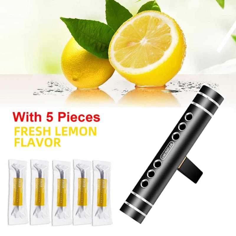 מפיץ ריח מעולה לרכב בעזרת המזגן- מתקן + 5 מילוים